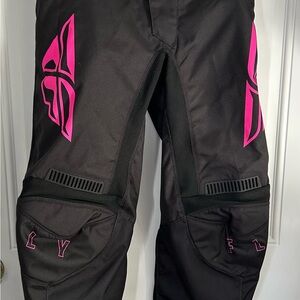 Fly Racing Black and Pink Pants